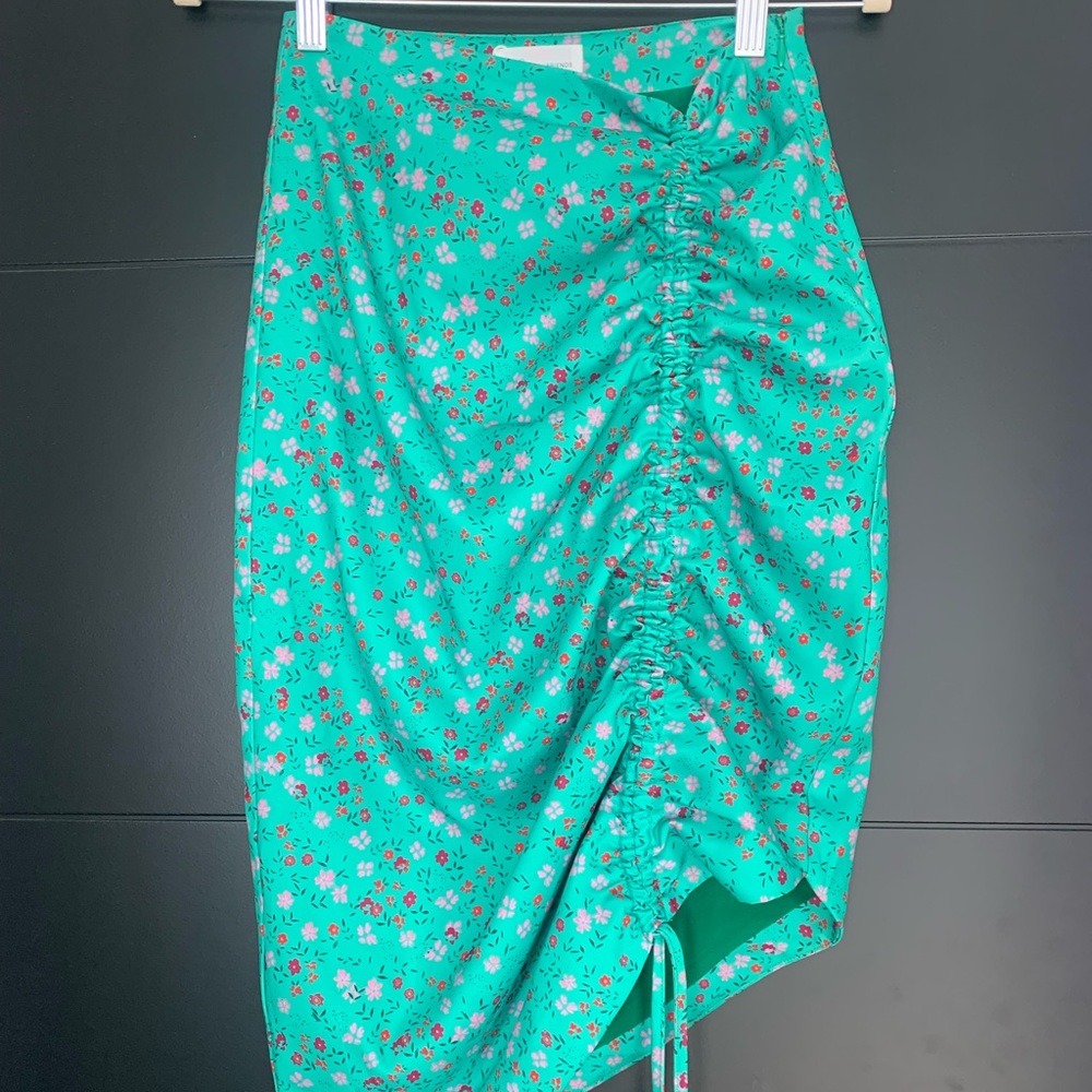 Lovers and friends sinched midi skirt